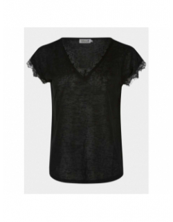 T-shirt loose noir femme - Molly Bracken