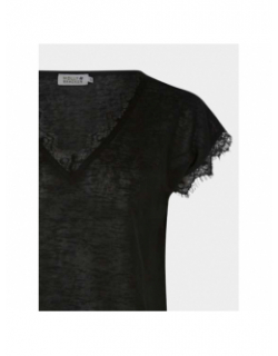 T-shirt loose noir femme - Molly Bracken