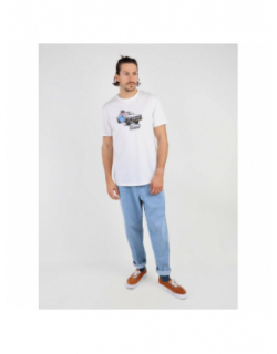 T-shirt imprimés taviri blanc homme - Oxbow