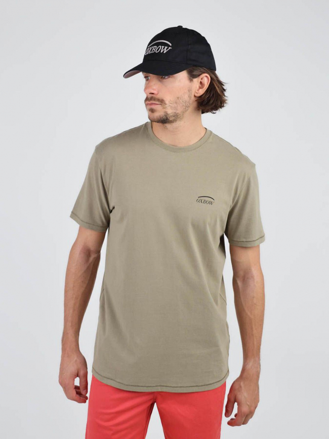 T-shirt imprimés torea kaki homme - Oxbow
