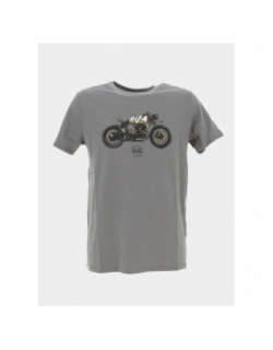 T-shirt cars racing kaki homme - Teddy Smith