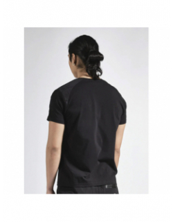 T-shirt osaka bi-matière noir homme - Double Hood