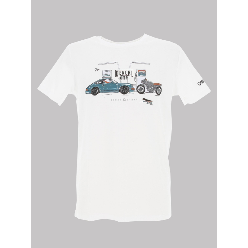 T-shirt legendary triomph blanc homme - Benson & Cherry