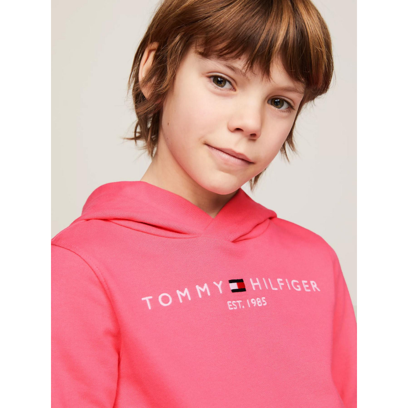 Pink Sweat Tommy Hilfiger Tommy Hilfiger Sweet A Capuche Rose