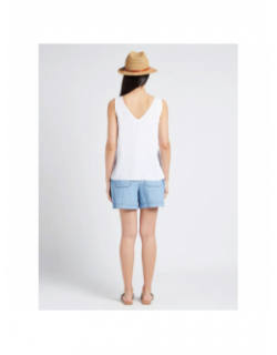 Débardeur marjoli blanc femme - Le Temps Des Cerises