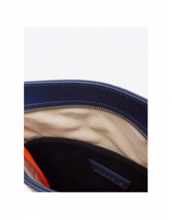 Pochette flat crossover imprimé bleu marine homme - Lacoste