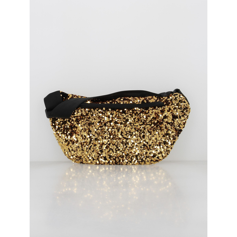 Sac banane stephania sequins doré femme - Pieces