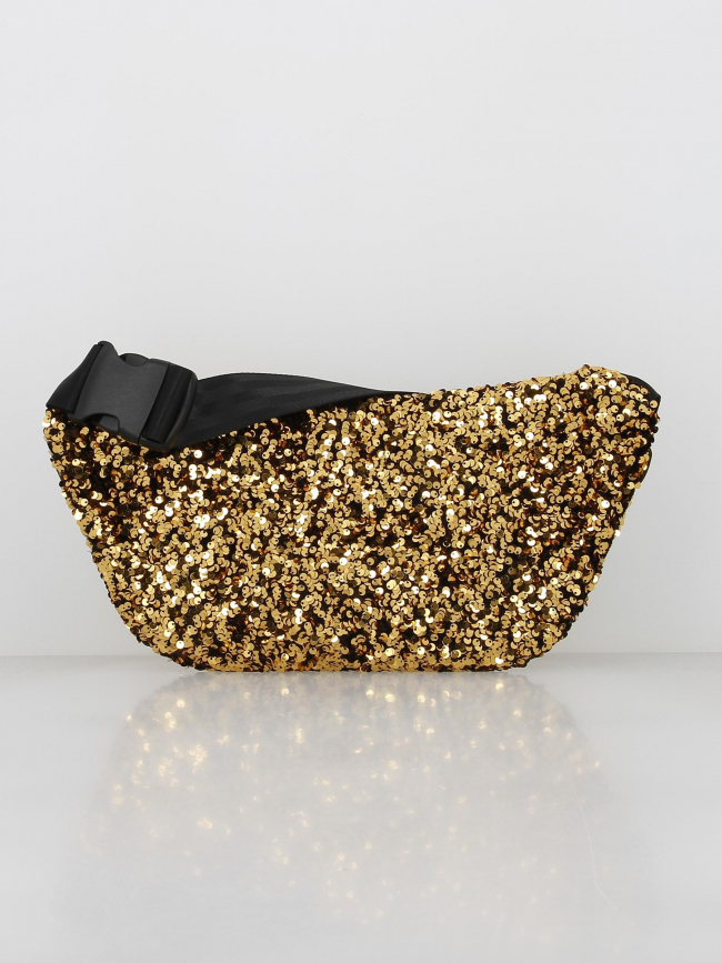 Sac banane stephania sequins doré femme - Pieces