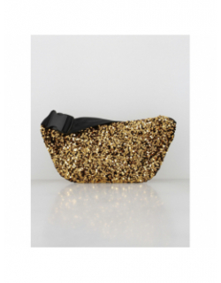 Sac banane stephania sequins doré femme - Pieces