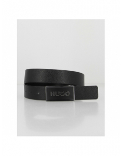 Ceinture en cuir garin noir homme - Hugo