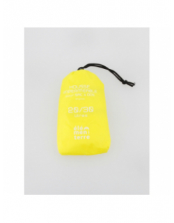 Housse imperméable sac à dos 20 à 30 litres jaune - Elementerre