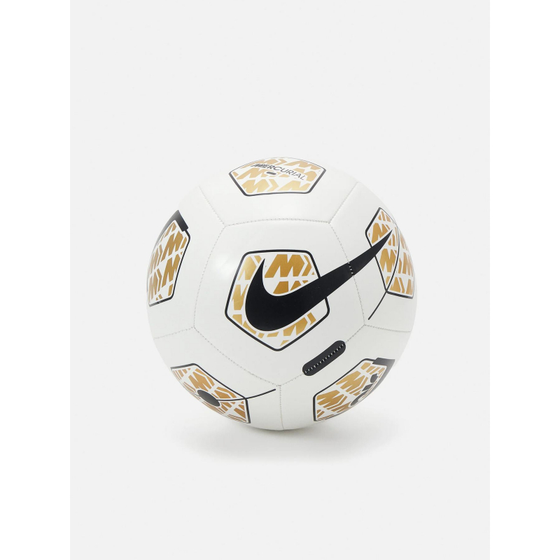 Ballon de football mercurial fade blanc doré - Nike
