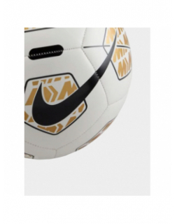 Ballon de football mercurial fade blanc doré - Nike