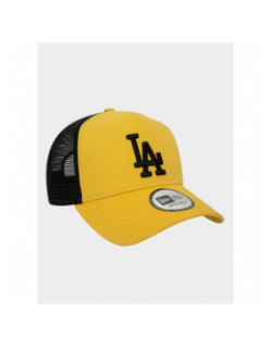 Casquette trucker league LA jaune noir - New Era