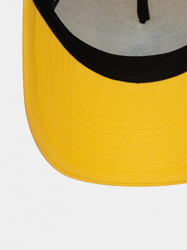 Casquette trucker league LA jaune noir - New Era