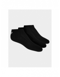 Pack 3 paires de chaussettes ped noir - Asics