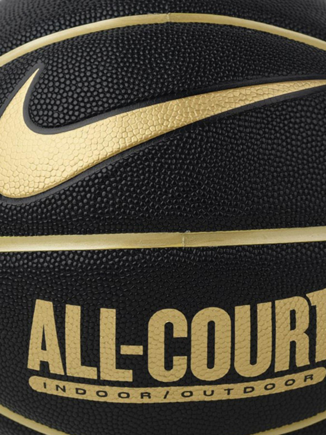 Ballon de basketball everyday all court doré noir - Nike