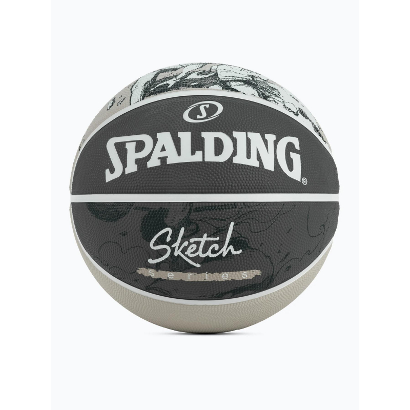 Ballon de basketball sketch jump 7 gris - Spalding