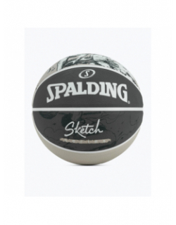 Ballon de basketball sketch jump 7 gris - Spalding