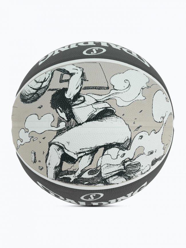 Ballon de basketball sketch jump 7 gris - Spalding