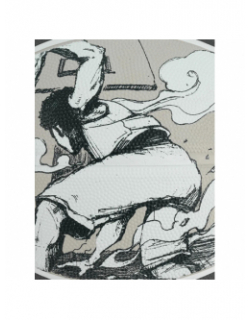 Ballon de basketball sketch jump 7 gris - Spalding