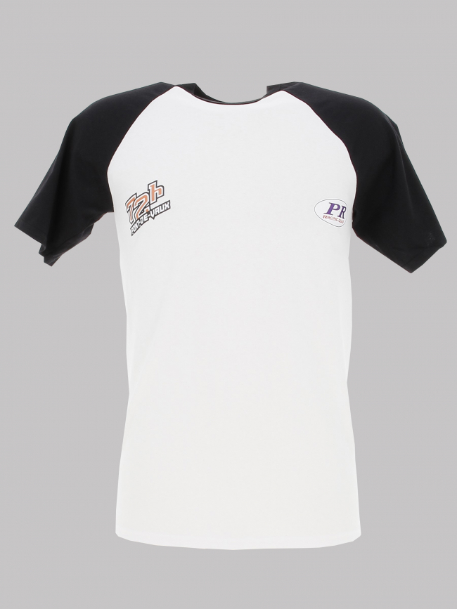T-shirt PR Racing Club x 72h Pont de Vaux blanc noir
