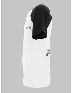 T-shirt PR Racing Club x 72h Pont de Vaux blanc noir