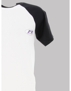 T-shirt PR Racing Club x 72h Pont de Vaux blanc noir