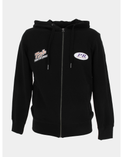 Sweat zippé à capuche PR Racing Quad x 72h Pont de Vaux noir