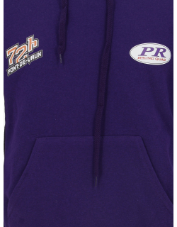 Sweat à capuche PR Racing Club x 72h Pont de Vaux violet