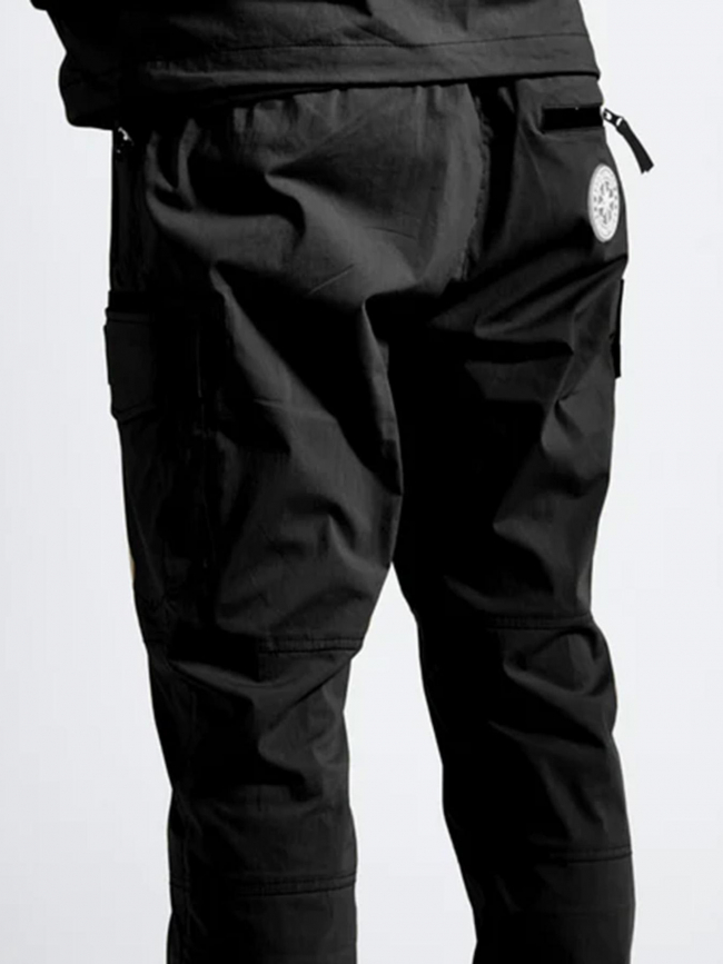 Pantalon okinawa cargo noir homme - Double Hood
