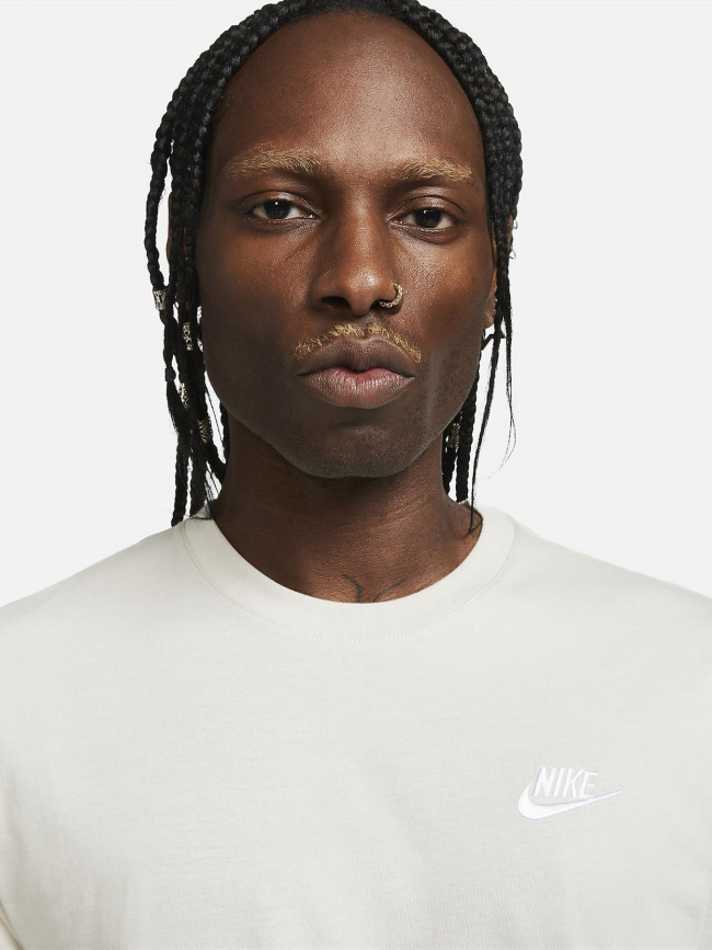 T-shirt uni sportswear club beige homme - Nike