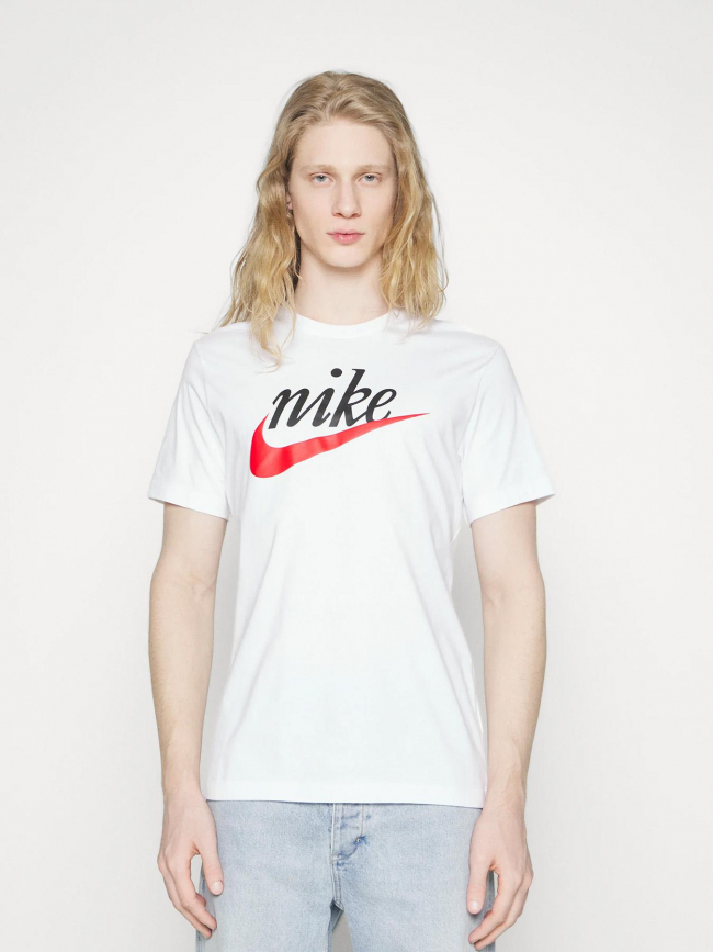 T-shirt sportswear futura logo blanc homme - Nike