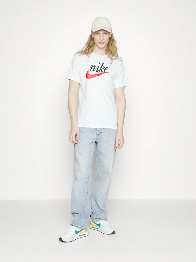 T-shirt sportswear futura logo blanc homme - Nike