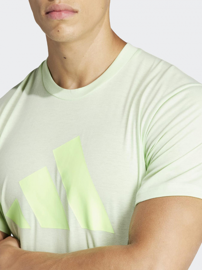 T-shirt logo vert homme - Adidas