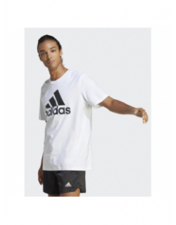 T-shirt logo blanc homme - Adidas