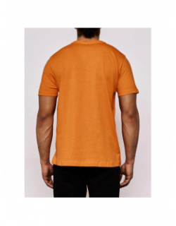 T-shirt cafers orange homme - Kappa