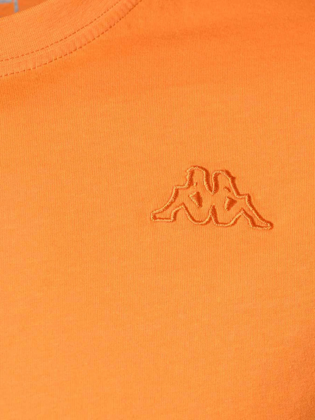 T-shirt cafers orange homme - Kappa