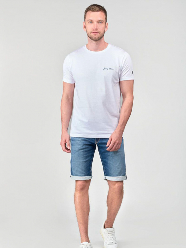 T-shirt boyle blanc homme - Le Temps Des Cerises