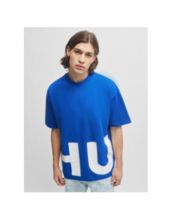 T-shirt large nannavaro bleu homme - Hugo