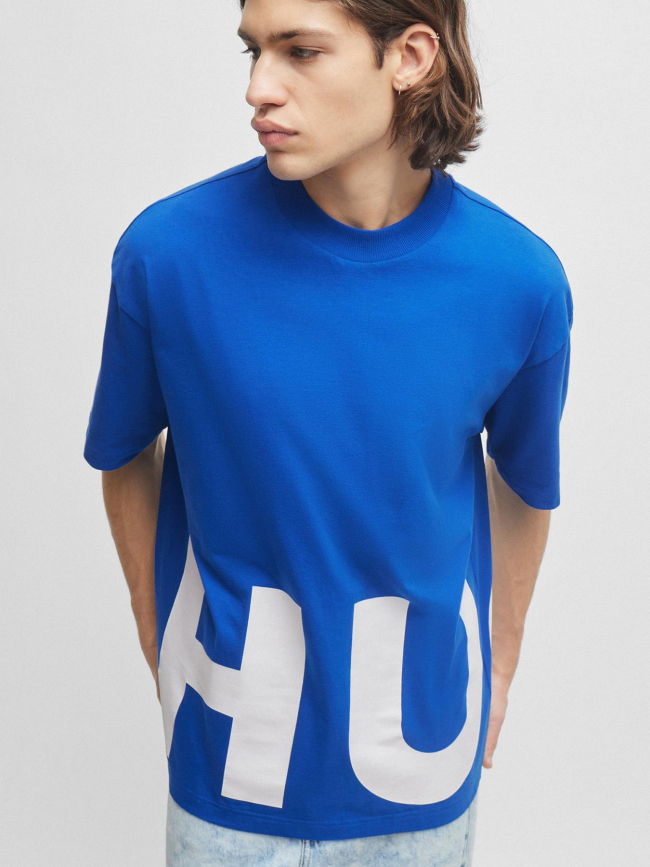 T-shirt large nannavaro bleu homme - Hugo
