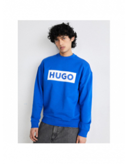 Sweat logo niero bleu homme - Hugo