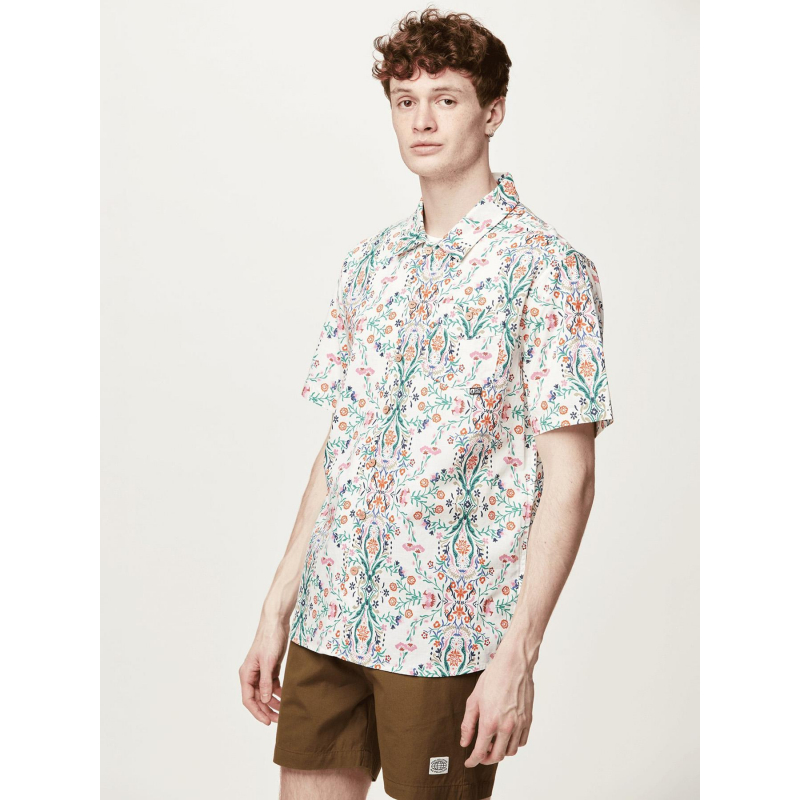 Chemise mataikona floral multicolore homme - Picture