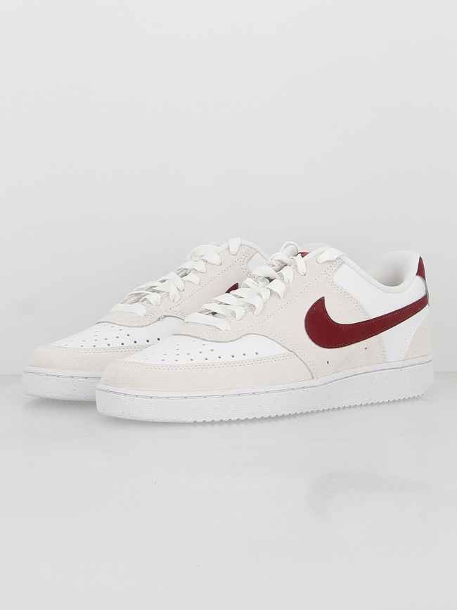 Baskets court vision blanc bordeaux femme - Nike