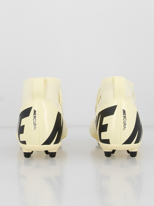 Chaussures de football superfly 9 fg/mg beige enfant - Nike