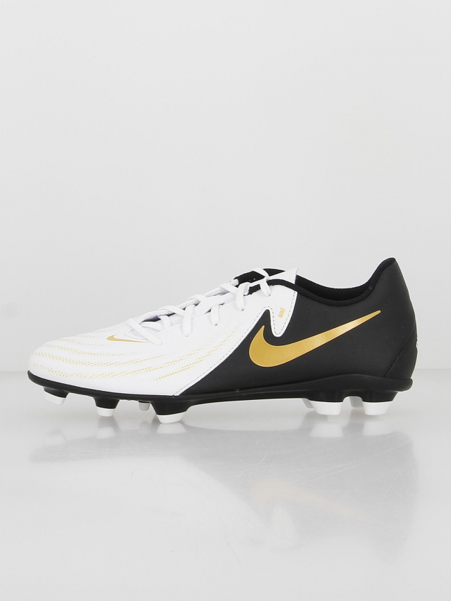 Chaussures de football phantom gx II fg/mg blanc noir - Nike