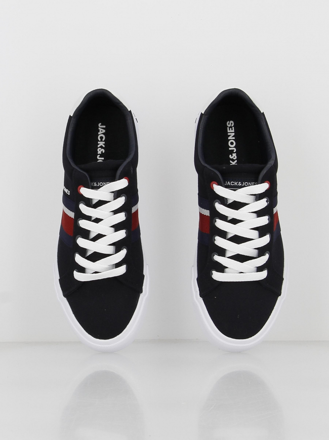 Baskets en toile gorgon bleu marine homme - Jack & Jones