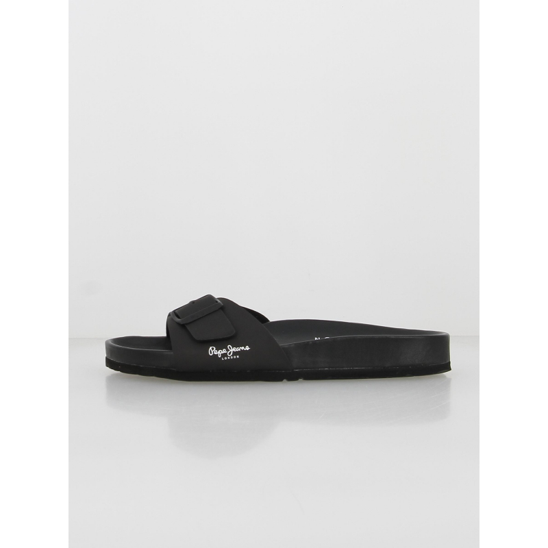 Sandales bio royal single noir homme - Pepe Jeans