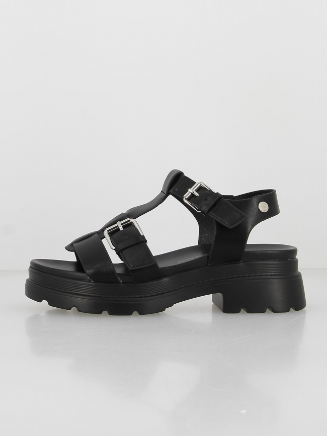 Sandales à mémoire de forme noir femme - Xti