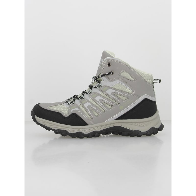Chaussures de randonnée mid gustavus gris vert femme - Elementerre